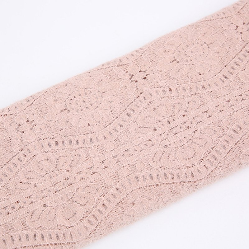 Lace Fabric Dress Feather Polyester Brushed for Women's Wear Wholesale 9